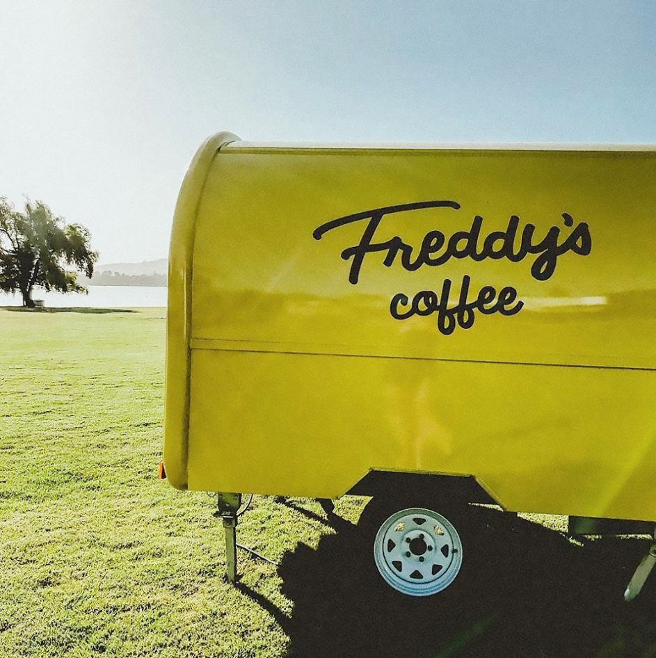 Freddy's COffee cart