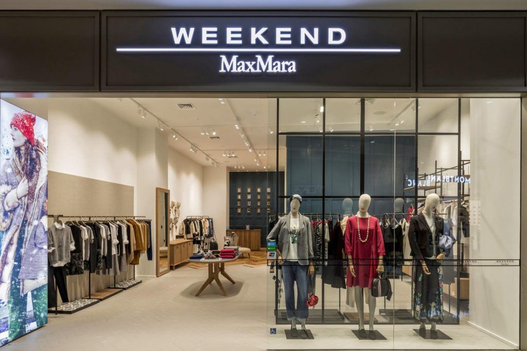 Weekend Max Mara shop front