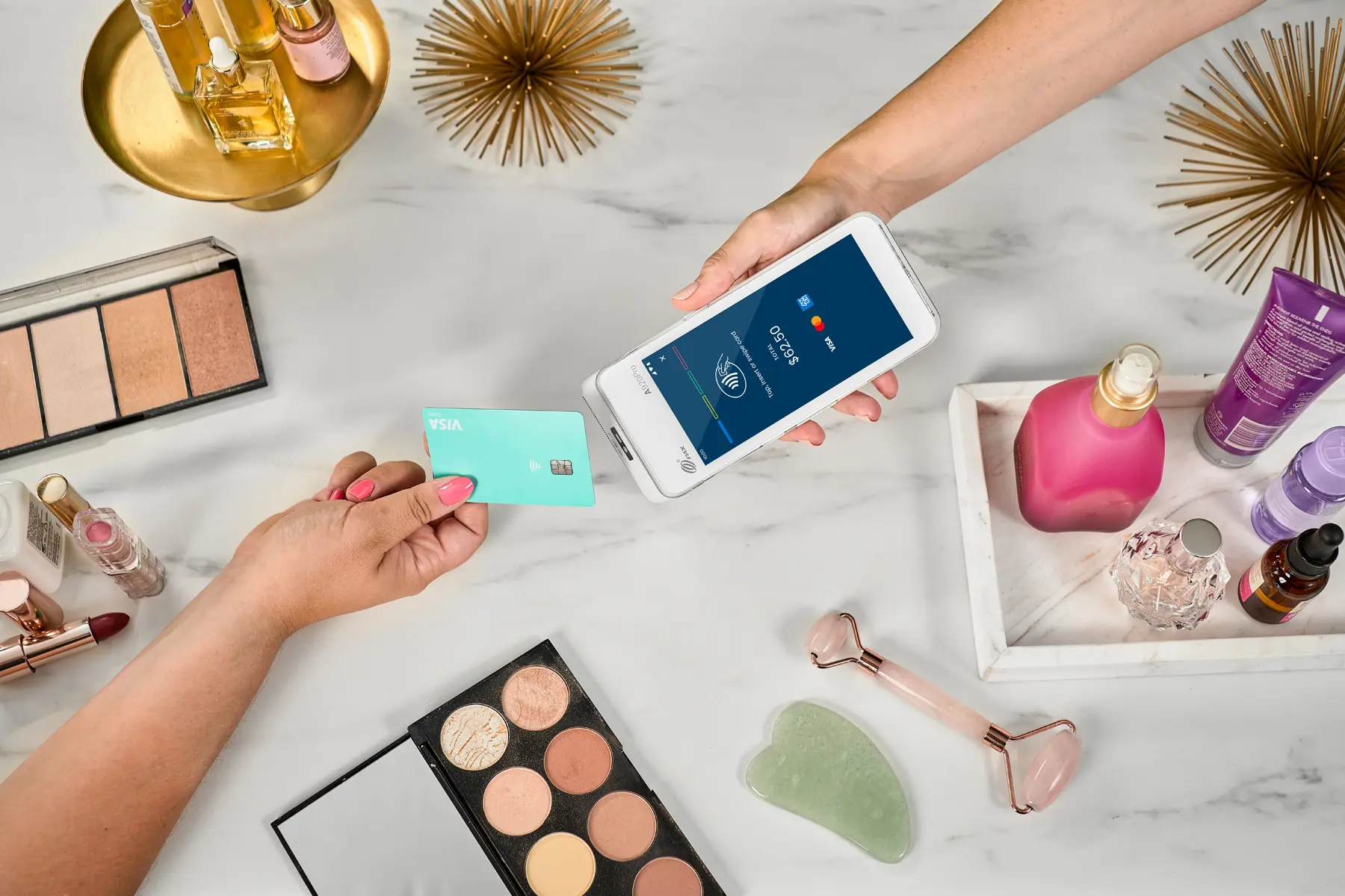 Smartpay A920Pro terminal beauty salon payment