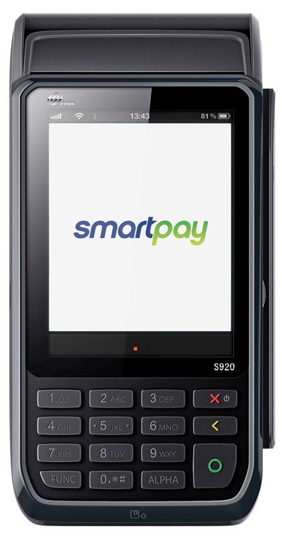 S920 EFTPOS machine front on