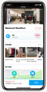 Weekend Max Mara gets QR payments for Chinese customers