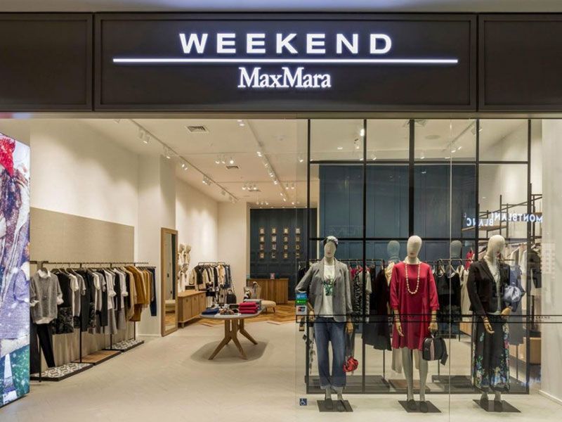 Weekend Max Mara shop front