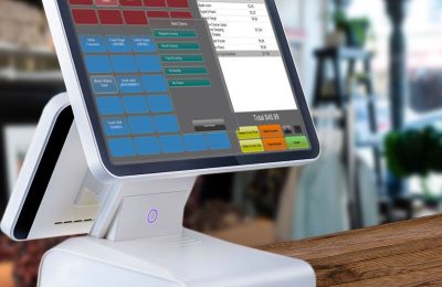 Advance retail POS screen on till