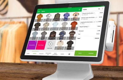 Loyverse POS screen on till