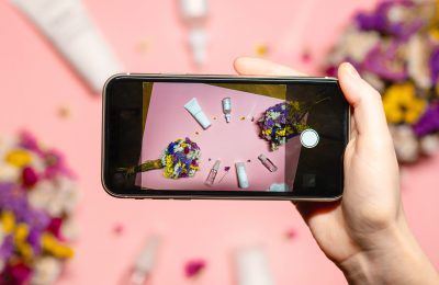 Social media – flat lay Social media - flat lay