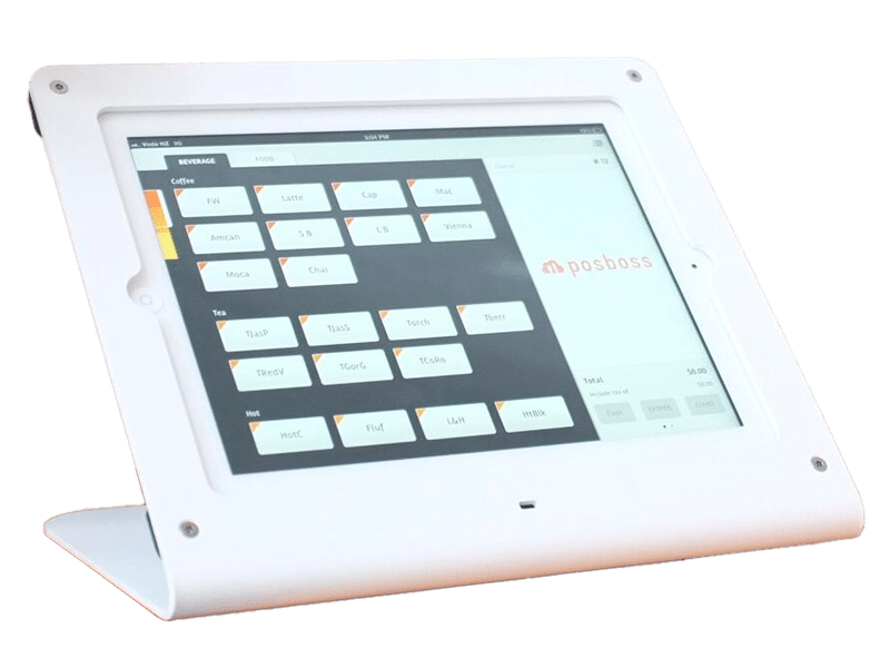 POS Boss on tablet screen