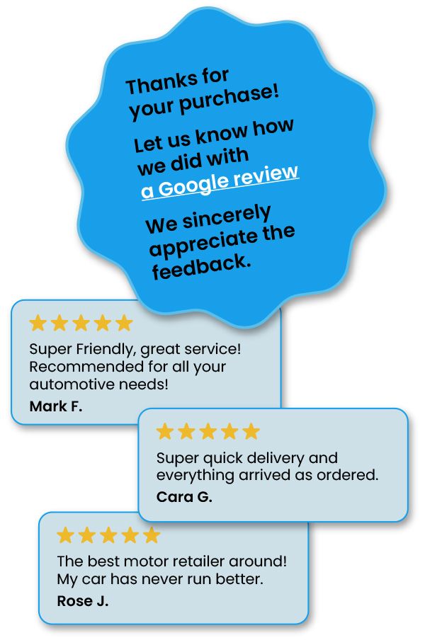 A snippet showing different Google reviews